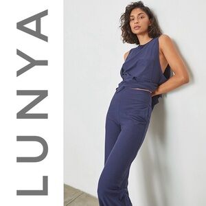 Lunya Women's Navy Sleepwear Set